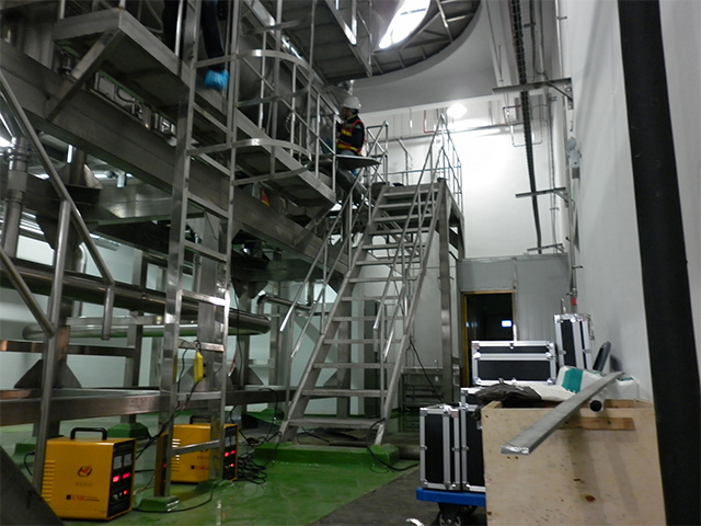 大型設備焊接修復后消除殘余應力