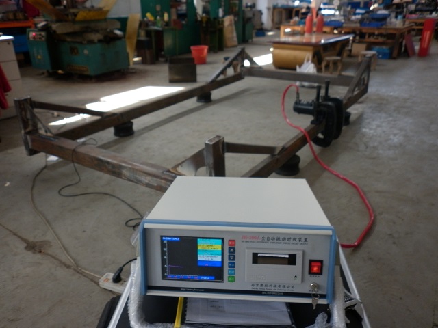 JH振動時效設備在高強度鋁合金大型梁類零件中的應用