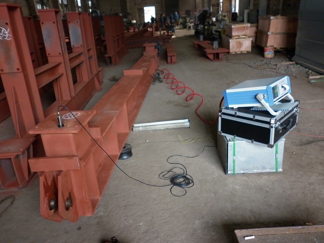 梁型工件的振動時效處理工藝