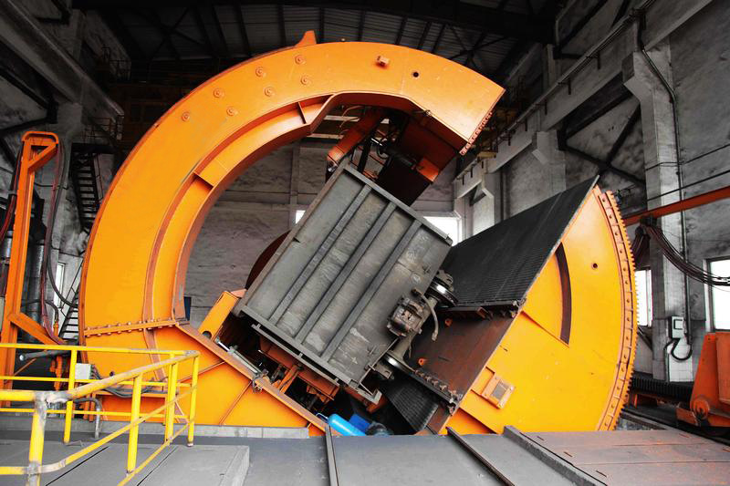 翻車機鋼結(jié)構(gòu)應(yīng)變測試研究試驗