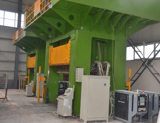 壓力機(jī)滑塊振動(dòng)時(shí)效應(yīng)用案例